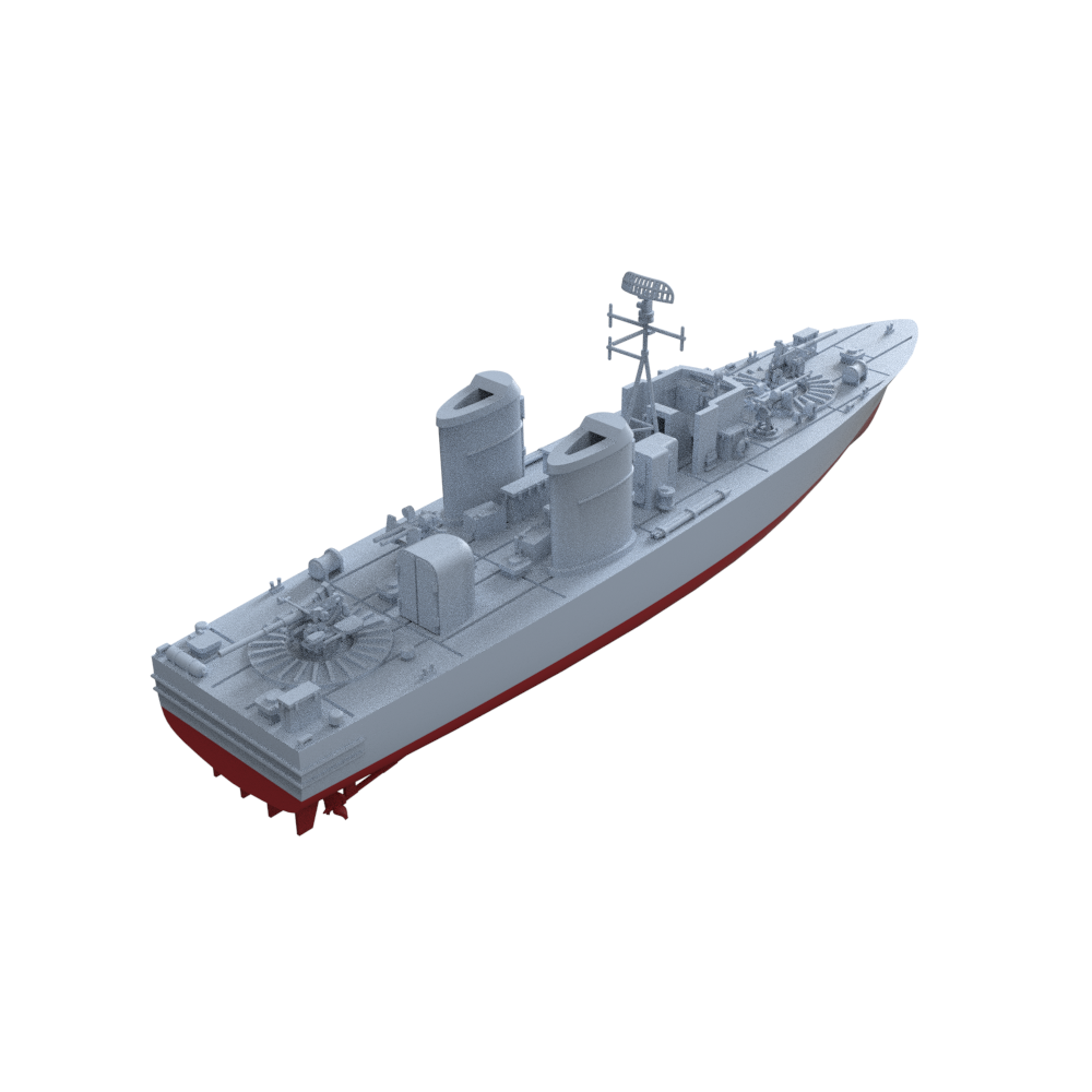 SSMODEL 763S Military Model Kit USS PT 812 Class Full Hull Secondary image