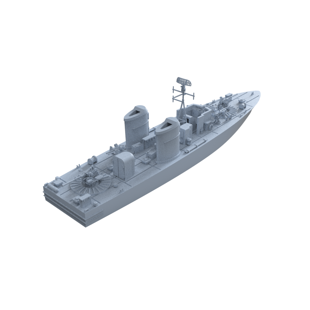 SSMODEL 763 Military Model Kit USS PT 812 Class Water Line Secondary image