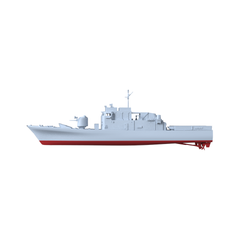 SSMODEL SSC765S  Military Model Kit USS Asheville-Class Douglas (PGM-100) Full Hull