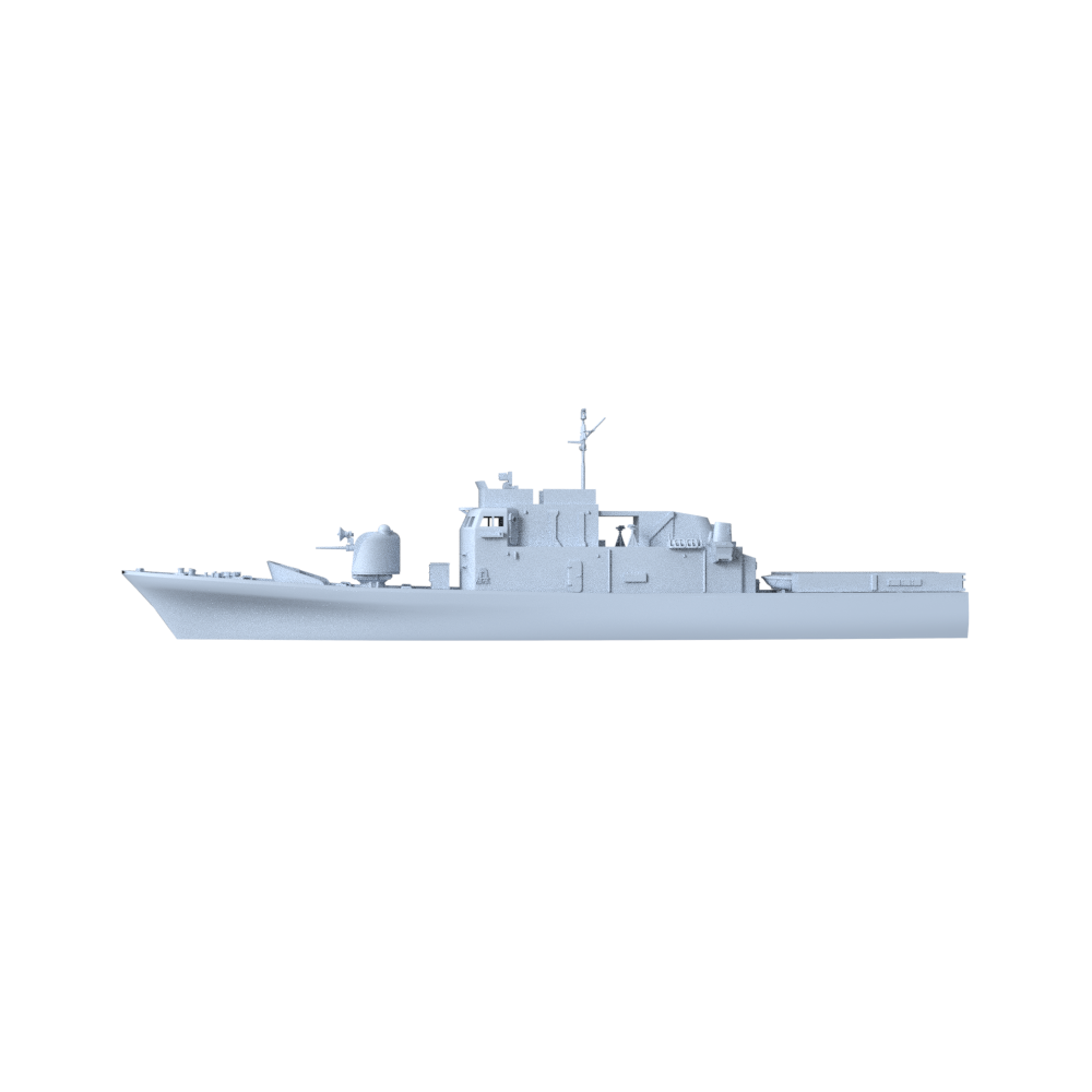 SSMODEL SSC765  Military Model Kit USS Asheville-Class Douglas (PGM-100) Water Line — detail view 3