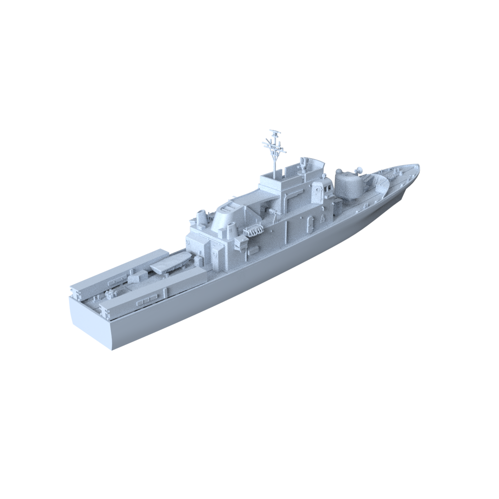 SSMODEL SSC765  Military Model Kit USS Asheville-Class Douglas (PGM-100) Water Line Secondary image