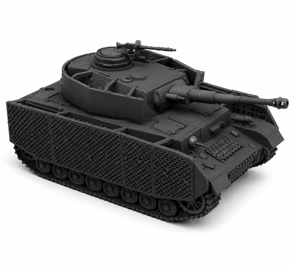 SSMODEL 1/144 Pz.Kpfw. IV Ausf.J German medium tank (uparmored) Resin Model Kit — detail view 2