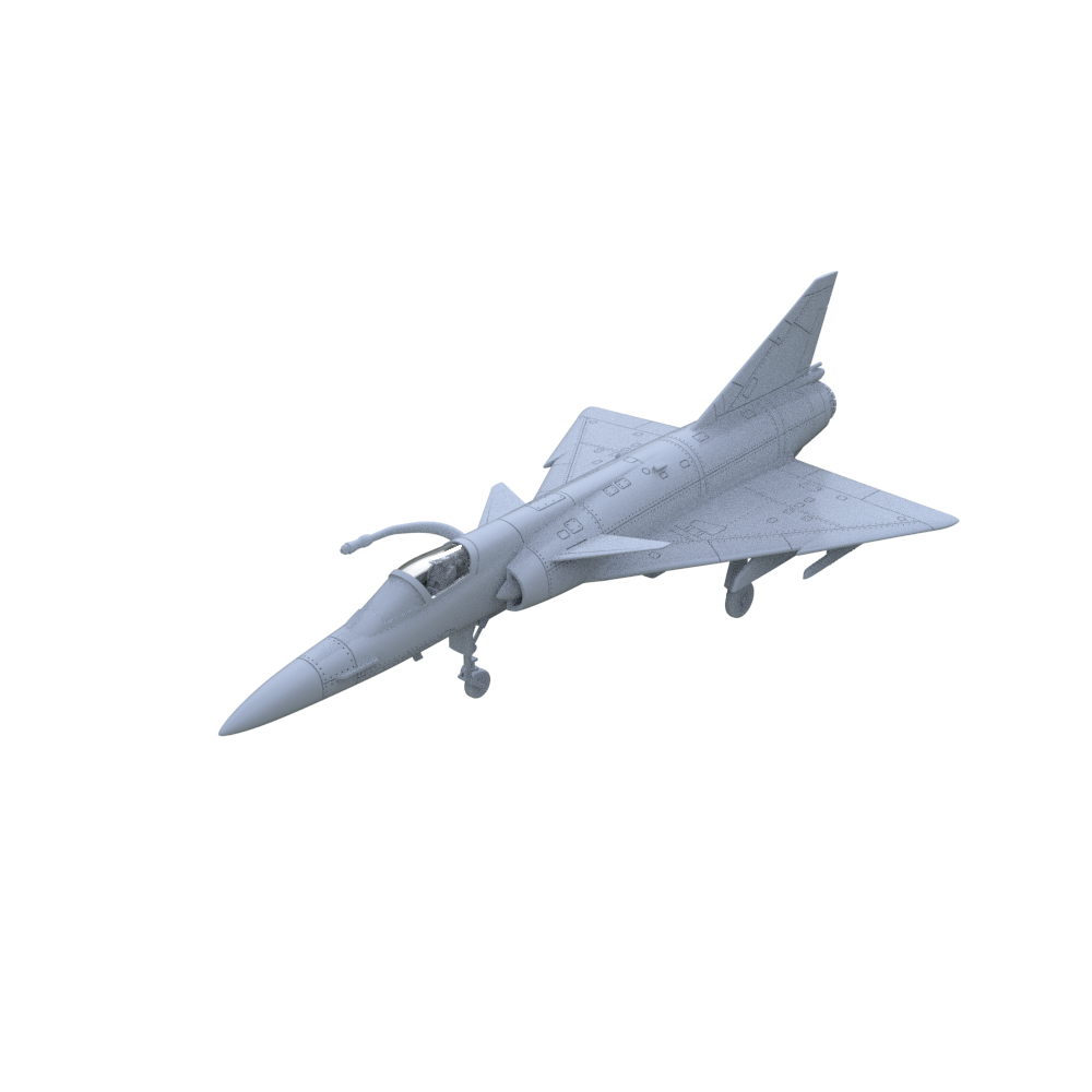 Yao's Studio LYR917A Military Model Kit South Africa Atlas Cheetah Fighter Aircraft Touch Down — scale model kit