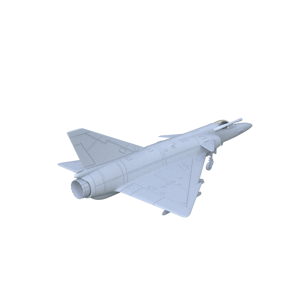 Yao's Studio LYR917A Military Model Kit South Africa Atlas Cheetah Fighter Aircraft Touch Down