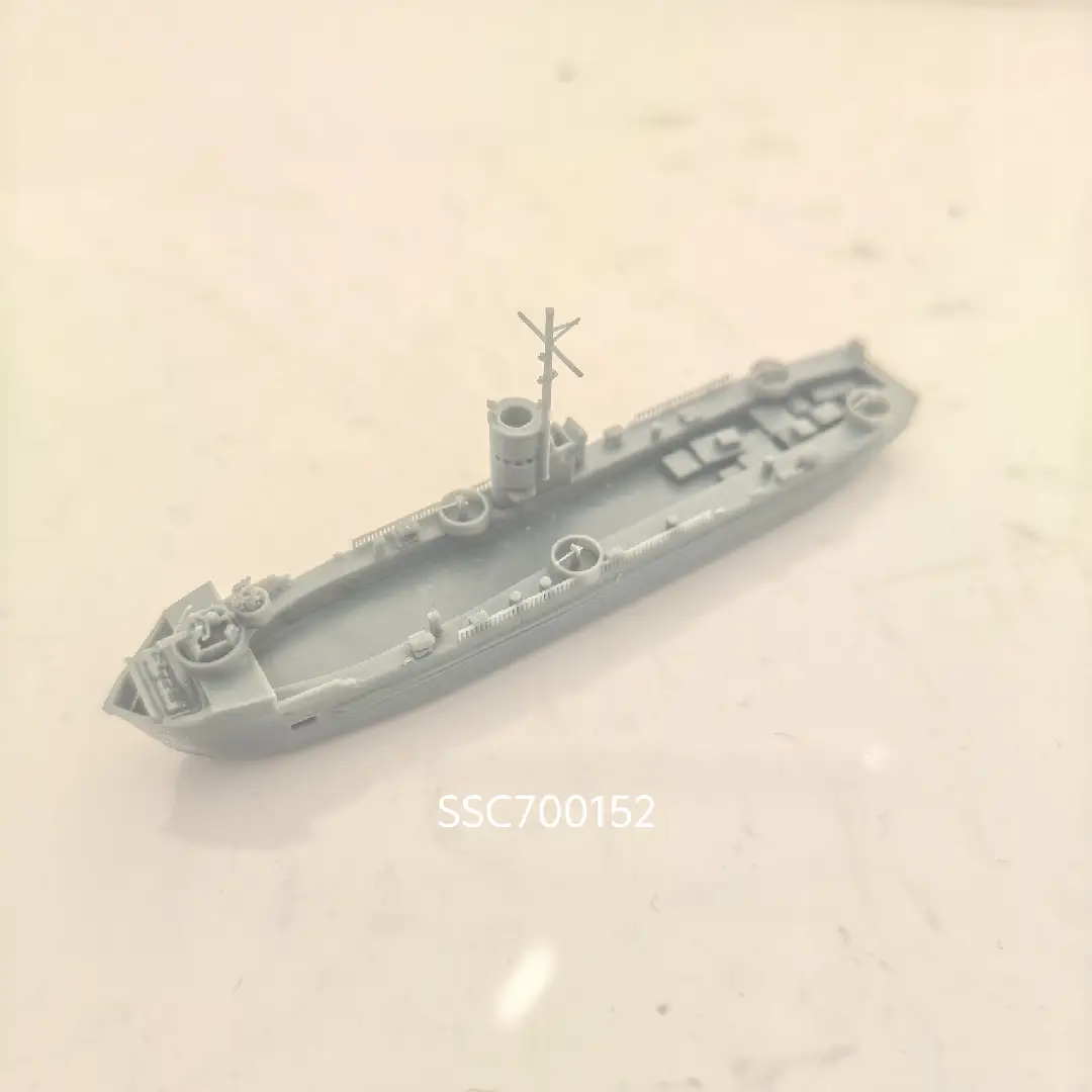 MRY-SFW SSC152 US Navy LSM 1 Class Landing Ship Medium Water Line Resin Warship Military Ship Model Hobby Collection Unassembled Unpainted — detail view 5