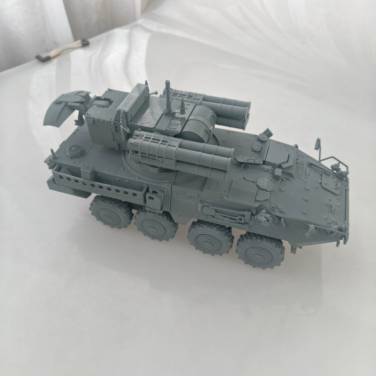 SSMODEL 961 Military Model Kit US Stryker ADATS Tank Destroyer Main image