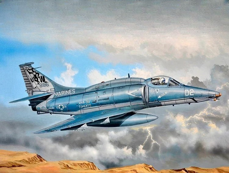 Trumpeter 1/72 A-4M Skyhawk Attack Aircraft 87256 — scale model kit