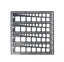 TAMIYA 74156 Modeling Square Stencil 1-10 mm (4) PE Model Making Accessories
