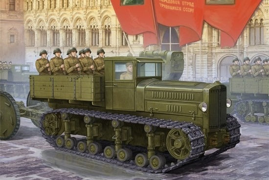 Trumpeter 05540 SOVIET KOMINTERN ARTILLERY TRACTOR 1/35 Model Kit — scale model kit