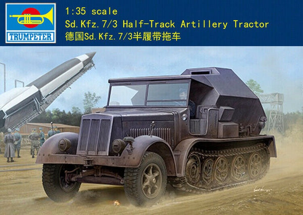 Trumpeter 09537 SdKfz.7/3 Half-Track Artillery Tractor model kit◆ 1/35