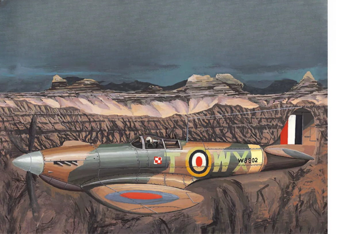 Trumpeter Triangle Trumpeter 1/144 British Spitfire Fighter 80403 — scale model kit
