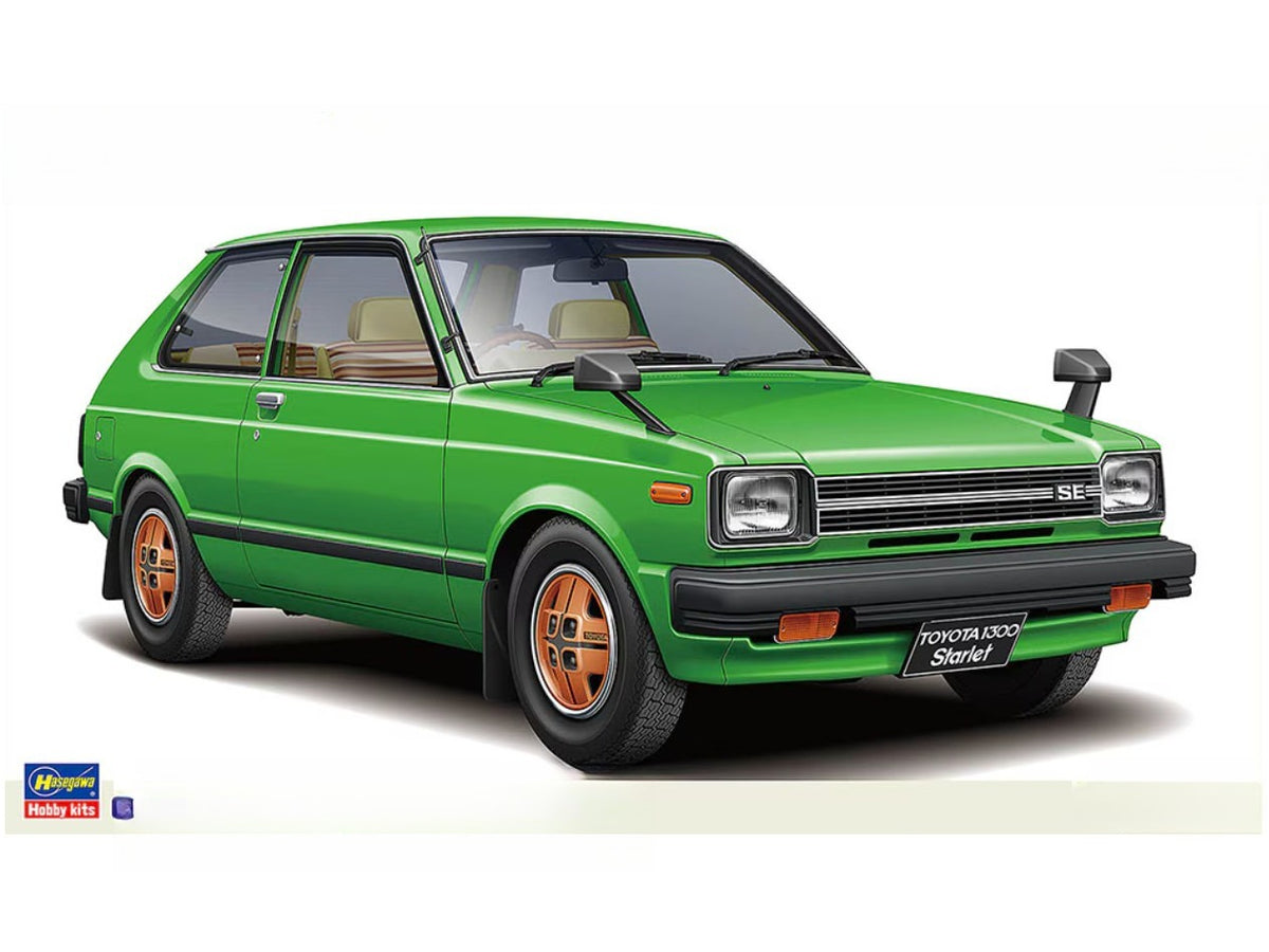 Hasegawa - Toyota Starlet KP61 SE (3 Door) Middle Version (1980), 1/24, 20761