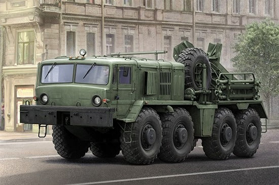 TRUMPETER 01079 1:35 KET-T Recovery Vehicle based on the MAZ-537 Heavy Truck Kit — scale model kit
