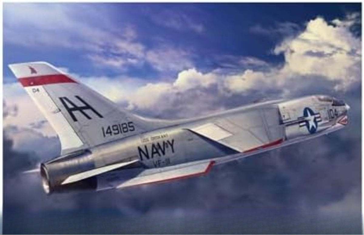 Hasegawa 07524 1/48 U.S. NAVY F-8E CRUSADER VF-111 SUNDOWNERS Plastic Model Kit F/S