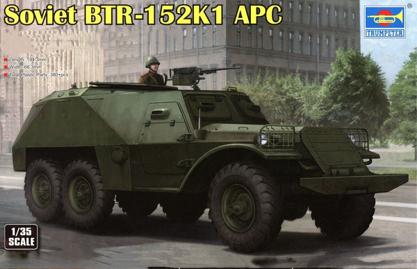 Trumpeter 09574 1/35 Soviet BTR-152K1 APC model kit