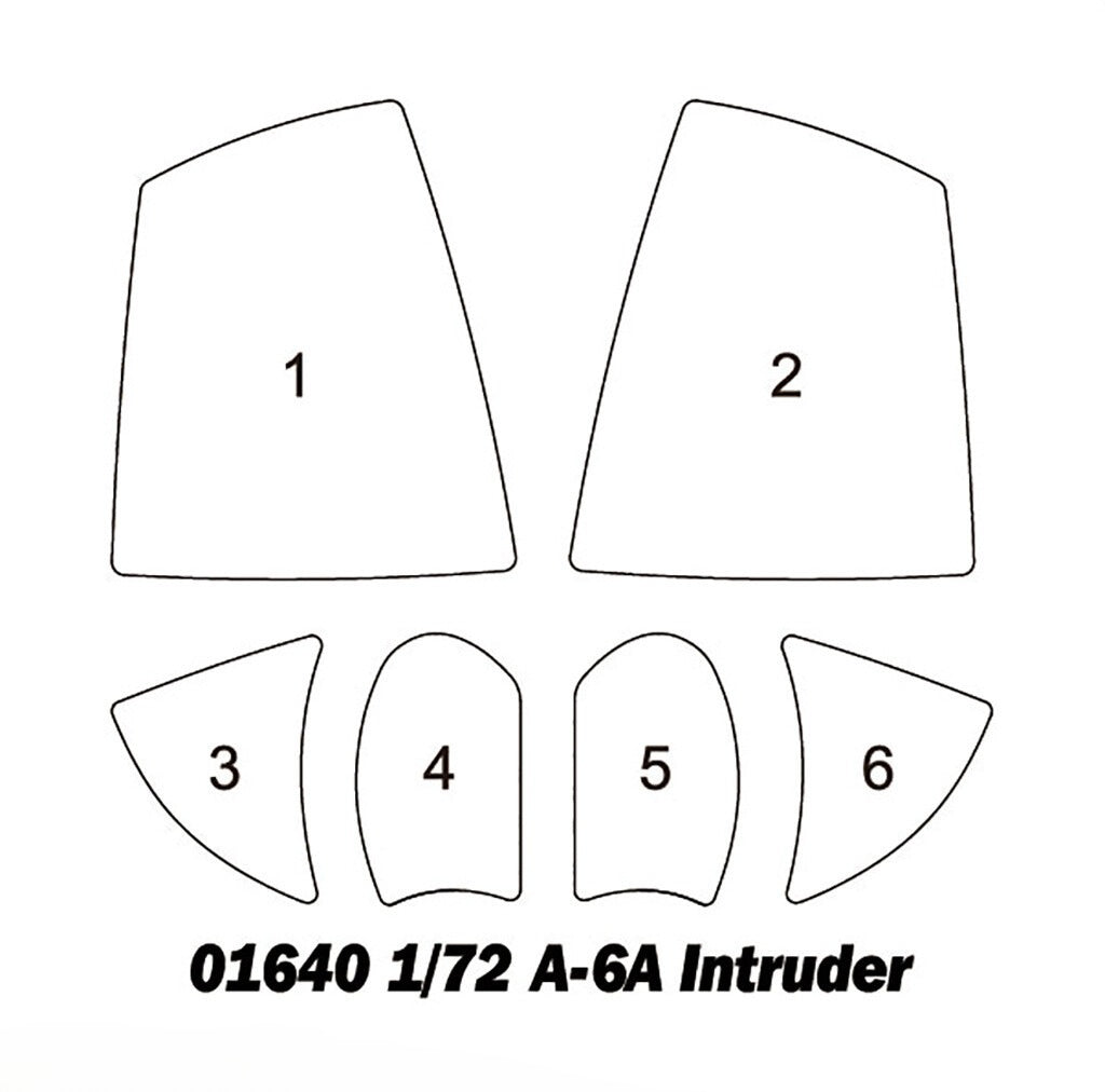 Trumpeter 01641 1/72 Scale A-6E Intruder Plastic Model Aircraft Kit — detail view 3