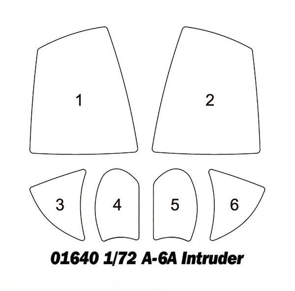 Trumpeter 01641 1/72 Scale A-6E Intruder Plastic Model Aircraft Kit