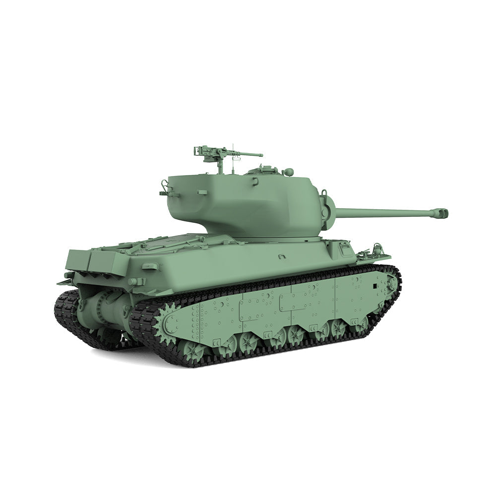 SSMODEL 544 Military Armoured Model Kit US M6A2E1 Heavy Tank — detail view 3
