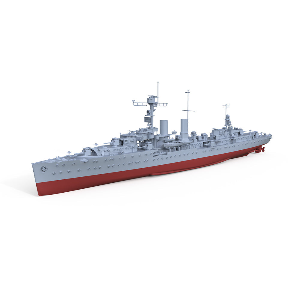 SSMODEL 508S Military Warship Model Kit German Navy Emden Light Cruiser Secondary image