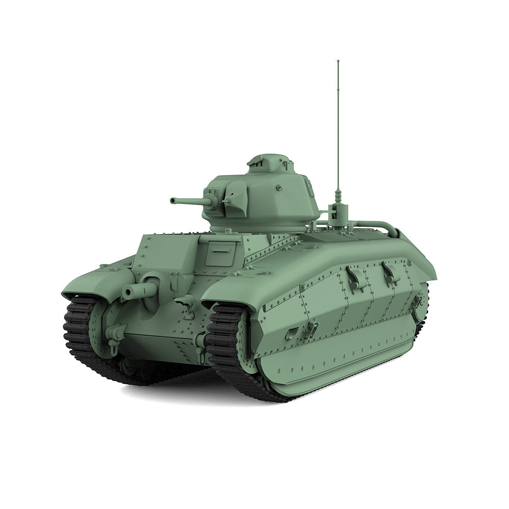 SSMODEL 652 Military Armoured Model Kit France B1 Heavy Tank (Phase III)