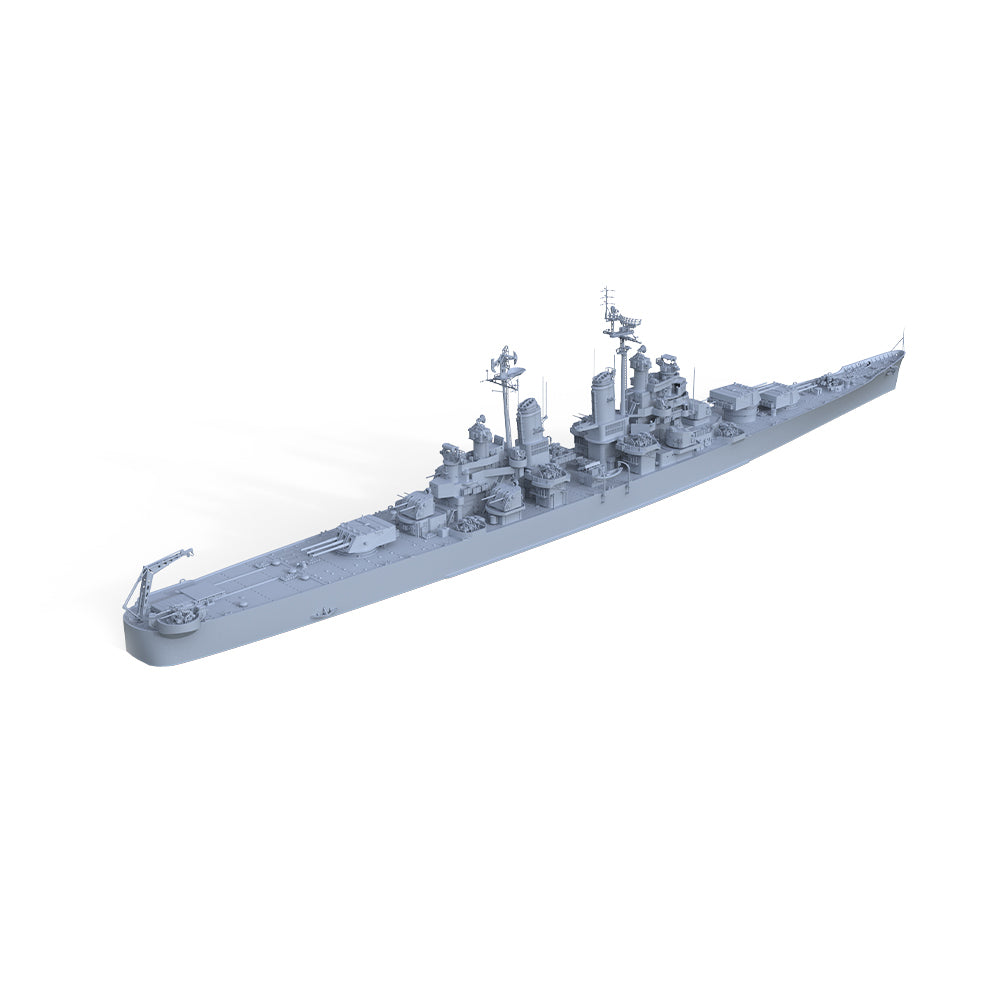 SSMODEL 557 Military Warship Model Kit US Navy Baltimore Class Pittsburgh Heavy Cruiser CA-72 1953