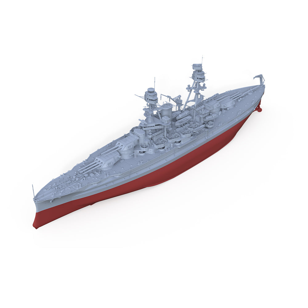 SSMODEL 525S Military Warship Model Kit US Navy Oklahoma Nevada-class Battleship BB-37