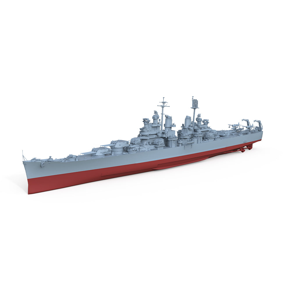 SSMODEL 556S Military Warship Model Kit US Navy Baltimore Heavy Cruiser 1943 CA-68