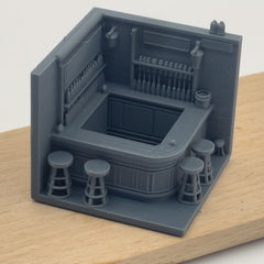 RHMG-204(205) 1/S 1/L 3D Printed Architectural Model Decor Miniature Building Ornament for Deskdesktop ornament Bar