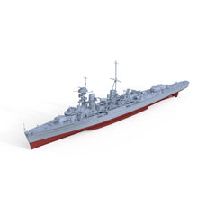 SSMODEL 563S Military Warship Model Kit German Navy Karlsruhe Light Cruiser