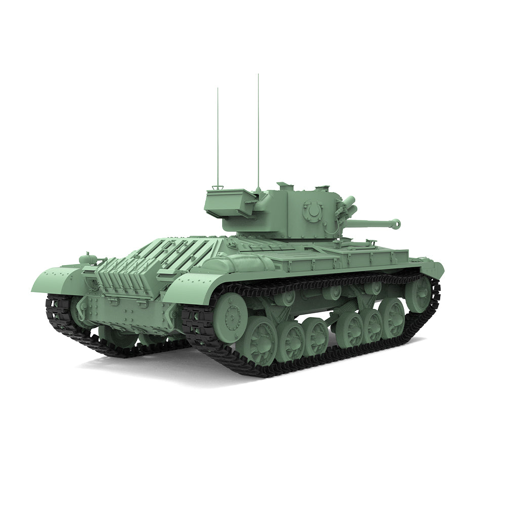 SSMODEL 557 Military Model Kit British Valentine.XI Infantry Tank Mk.III — detail view 3