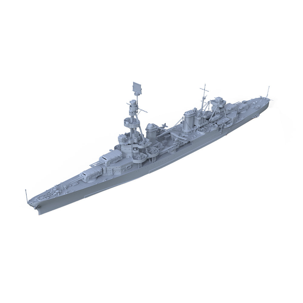 SSMODEL 552 Military Warship Model Kit US Navy Pensacola Heavy Cruiser 1941 CA-24 — detail view 3