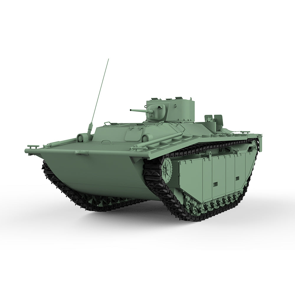 SSMODEL 547 Military Armoured Model Kit US LVT(A)-1 Alligator Amphibious Tank Secondary image