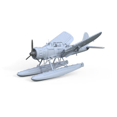 Yao's Studio LYR503 Fighter Aircraft Military Model Kit German Navy Arado AR-196 A-1 Light Seaplane Folding