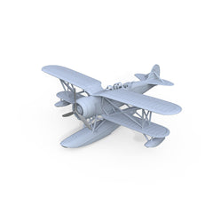 Yao's Studio LYR801 Fighter Aircraft Military Model Kit Italy Ro.43 Water Reconnaissance