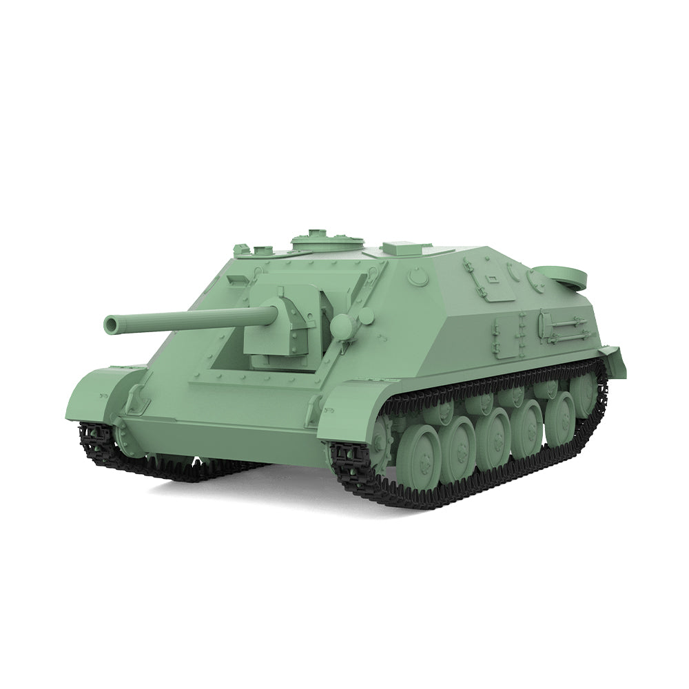 SSMODEL 608 Military Armoured Model Kit Soviet SU-76D Tank Destroyer Secondary image
