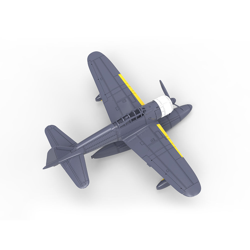 Yao's Studio LYR603 Fighter Aircraft Military Model Kit IJN Mitsubishi A6M2 Zero II Water — detail view 3