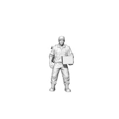 Detail view of MRY-SFW LYGR327 3D Printed Post-Apocalyptic Highway Driver Survivors Set Wargame Miniatures Model
