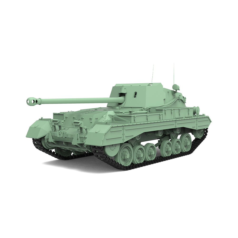 SSMODEL 558 Military Model Kit British 17pdr Self-Propelled Gun Archer — detail view 2