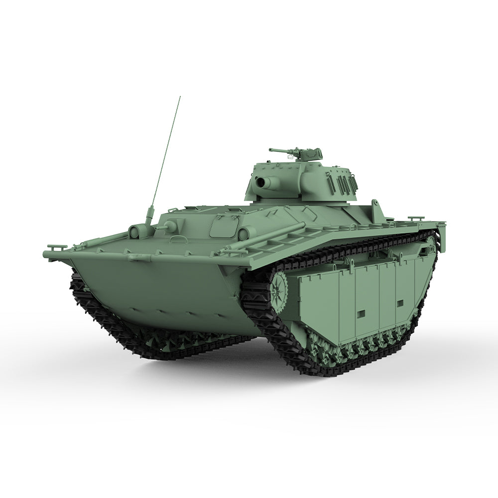 SSMODEL 548 Military Armoured Model Kit US LVT A-4 LIGHT TANK Secondary image