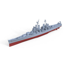 SSMODEL 557S Military Warship Model Kit US Navy Baltimore Class Pittsburgh Heavy Cruiser CA-72 1953