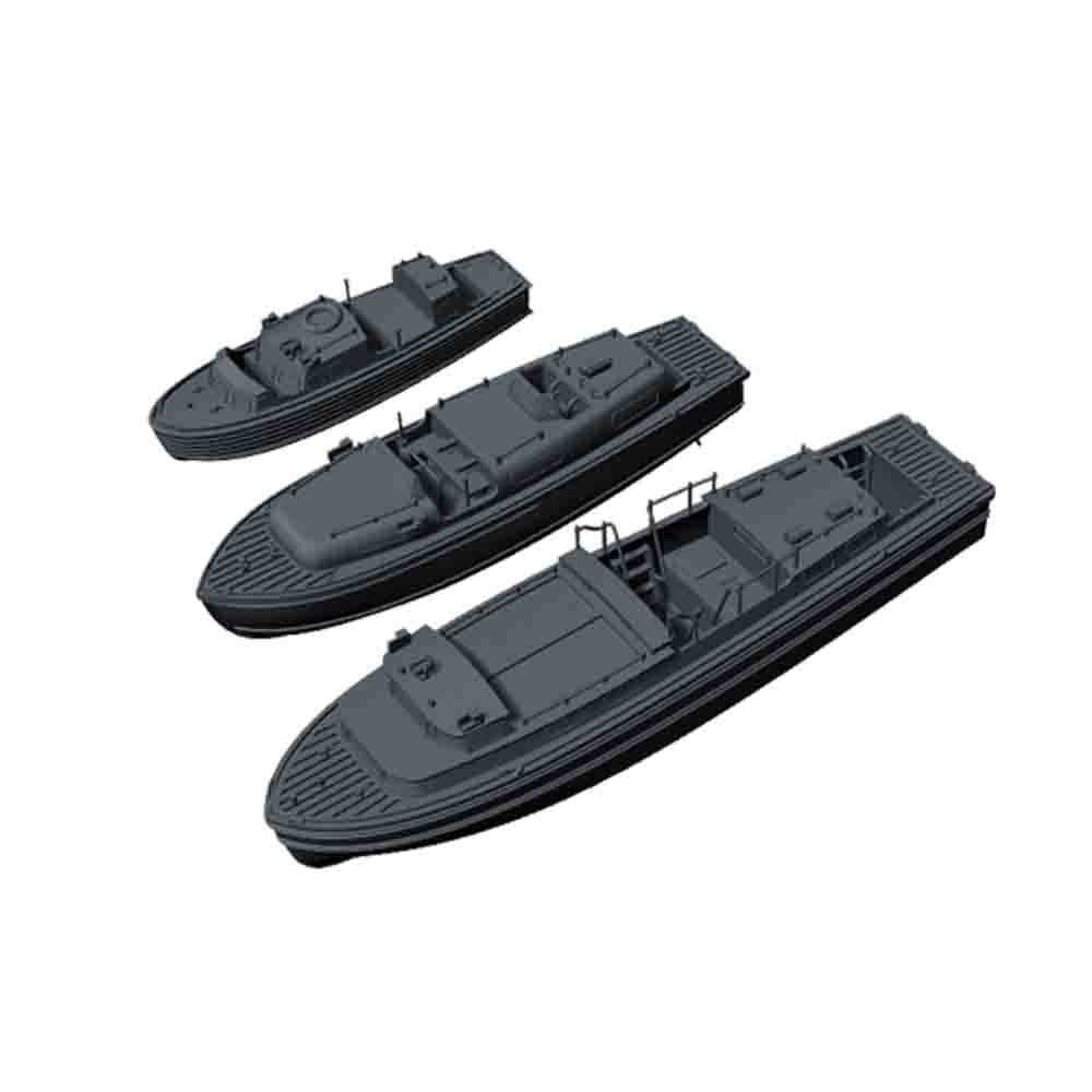 Yao's Studio LY003A 1/700(350,200,144) Model Upgrade Parts Royal Navy Life Boats 3 styles 2 sets Type A Secondary image