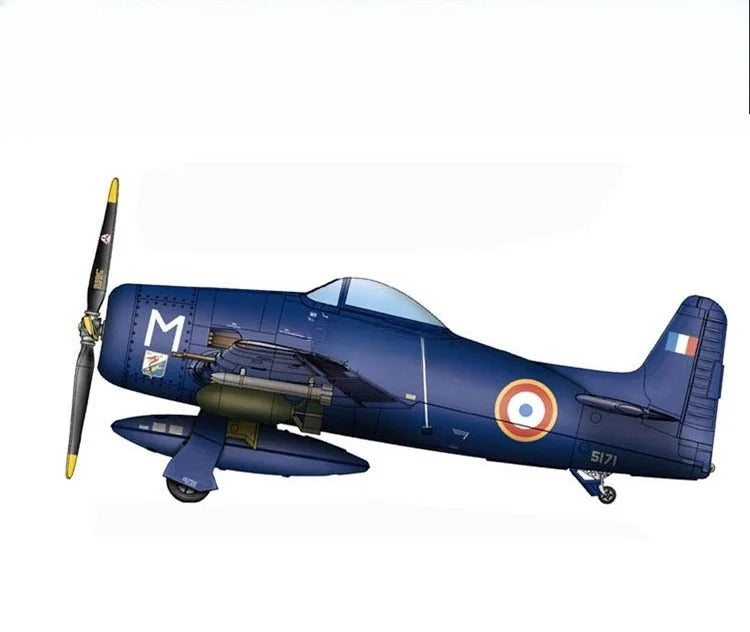 Trumpeter 1/72 American F8F-1B Panda Fighter 87268 — scale model kit