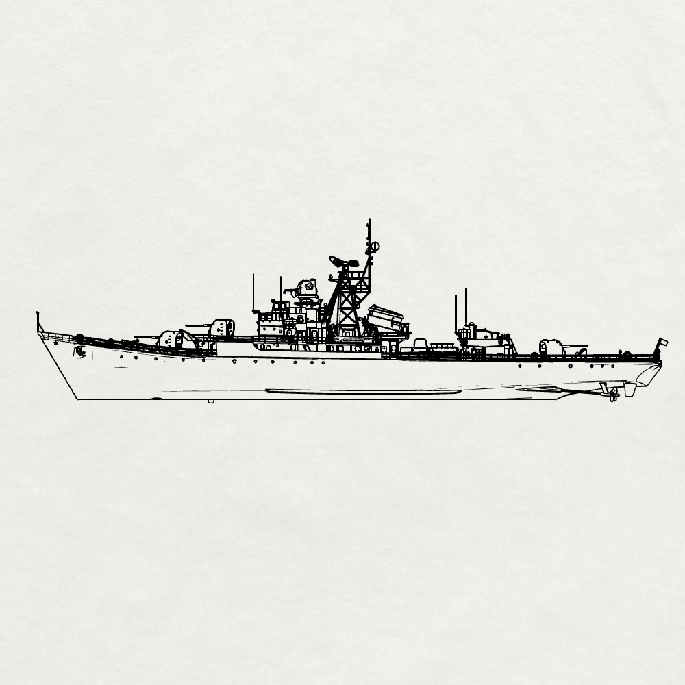SSMODEL 628S  Military Model Kit USSR Riga-Class Frigate Pr.50, SKR Yenot Full Hull