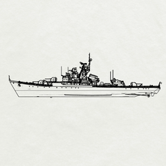 SSMODEL 628  Military Model Kit USSR Riga-Class Frigate Pr.50, SKR Yenot Water Line