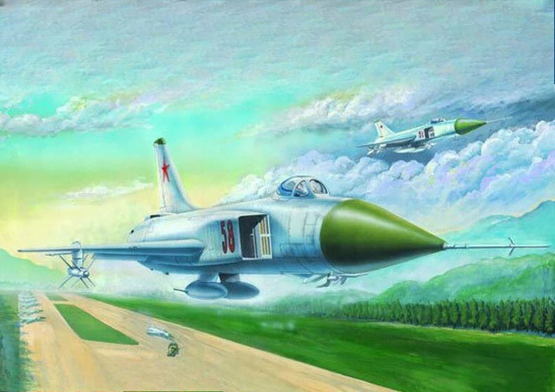 Trumpeter 1/48 02810 Sukhoi Su-15 Flagon-A — scale model kit