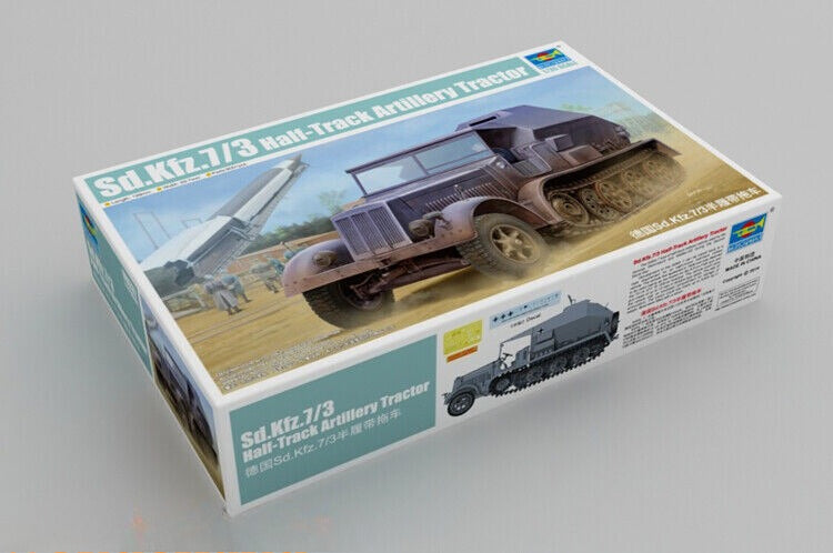 Trumpeter 09537 SdKfz.7/3 Half-Track Artillery Tractor model kit◆ 1/35 — scale model kit
