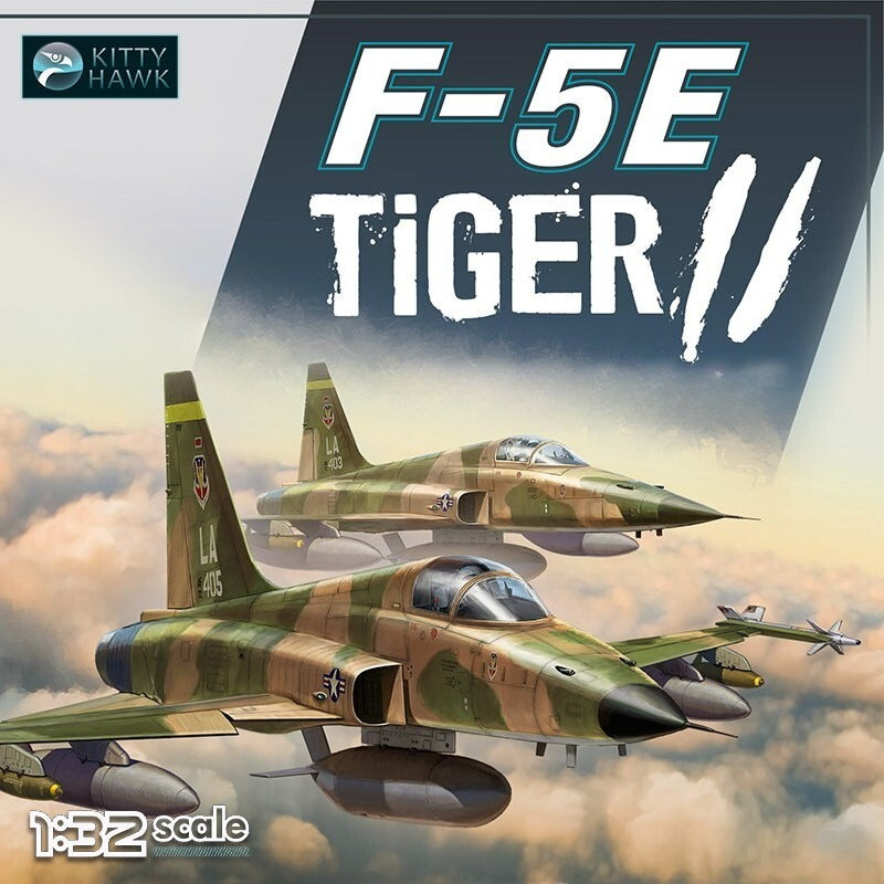 Kitty Hawk KH32018 1/32 F-5E Tiger II — scale model kit