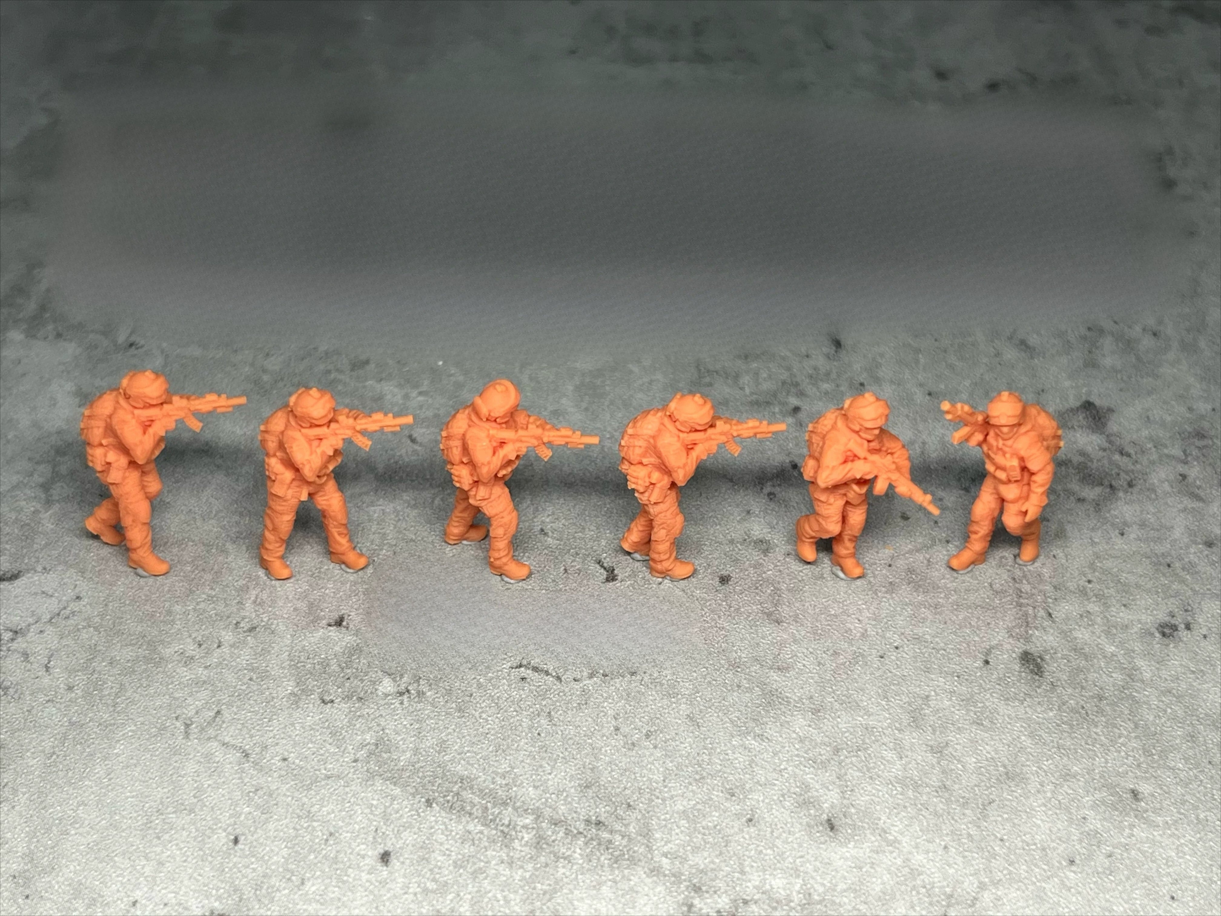 Modern Russian Squad Soldiers LSSNO34 1/35/48/64/72/87/100/144