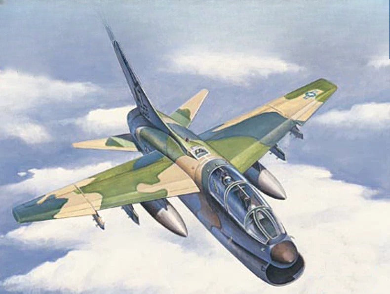 Trumpeter HOBBY BOSS 1/72 A-7k "Corsair" II 87212 — scale model kit
