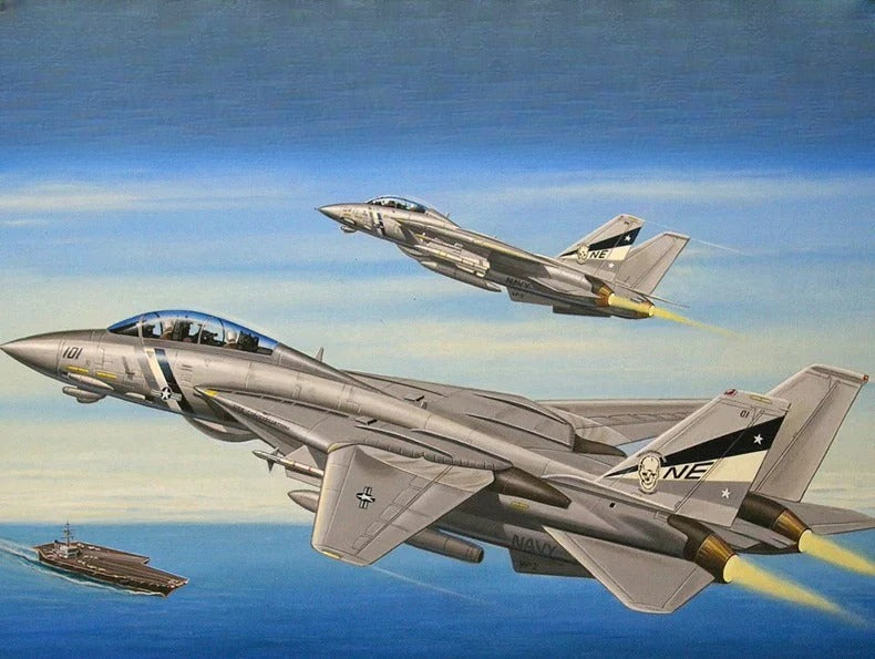 Trumpeter HOBBY BOSS 1/72 American F-14D Super Tomcat Fighter 80278 — scale model kit